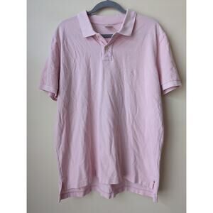Brooks Brothers 346 Vintage Polo Shirt Mens XL Pink Original Fit